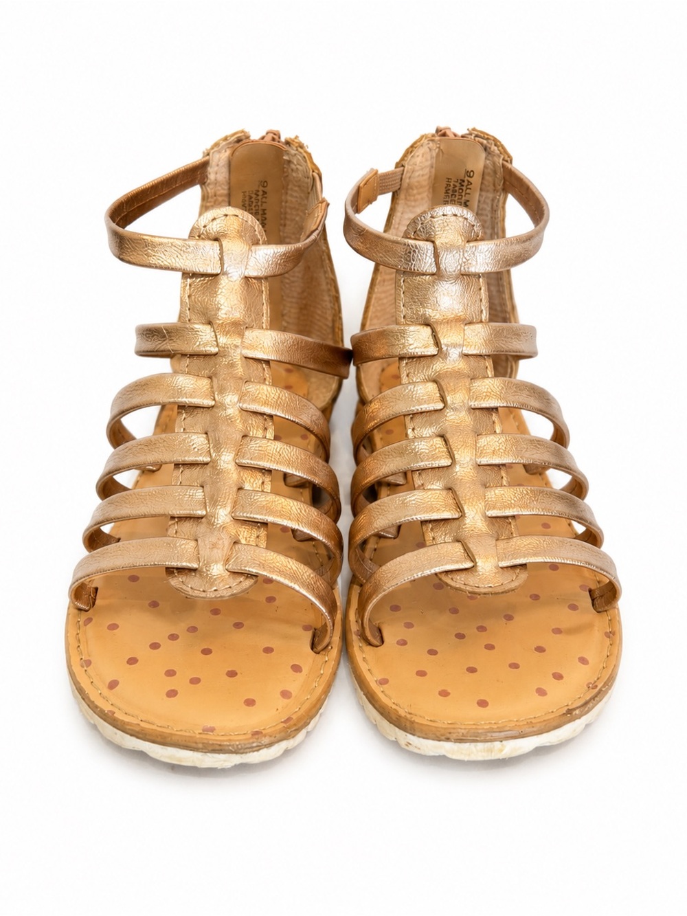 Cat & Jack Girls Sandals | Rose Gold Metallic | Size 9